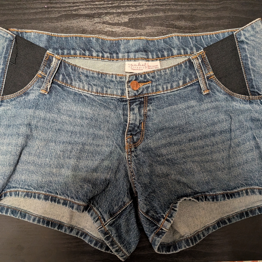 Isabel Maternity by Ingrid & Isabel Denim Shorts